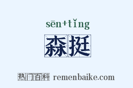森挺是什么意思的图片